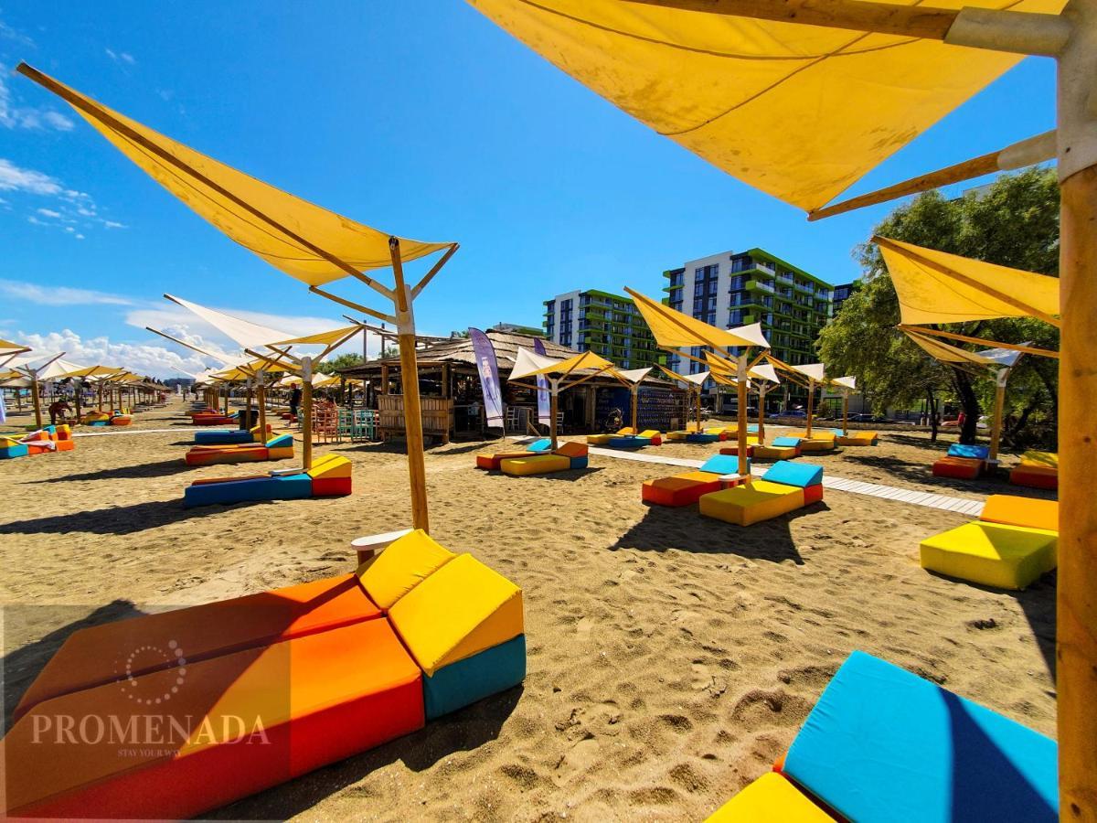 Sunfest Aparthotel Pool & Spa Mamaia Nord Năvodari Buitenkant foto
