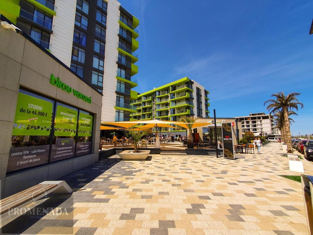 Sunfest Aparthotel Pool & Spa Mamaia Nord Năvodari Buitenkant foto
