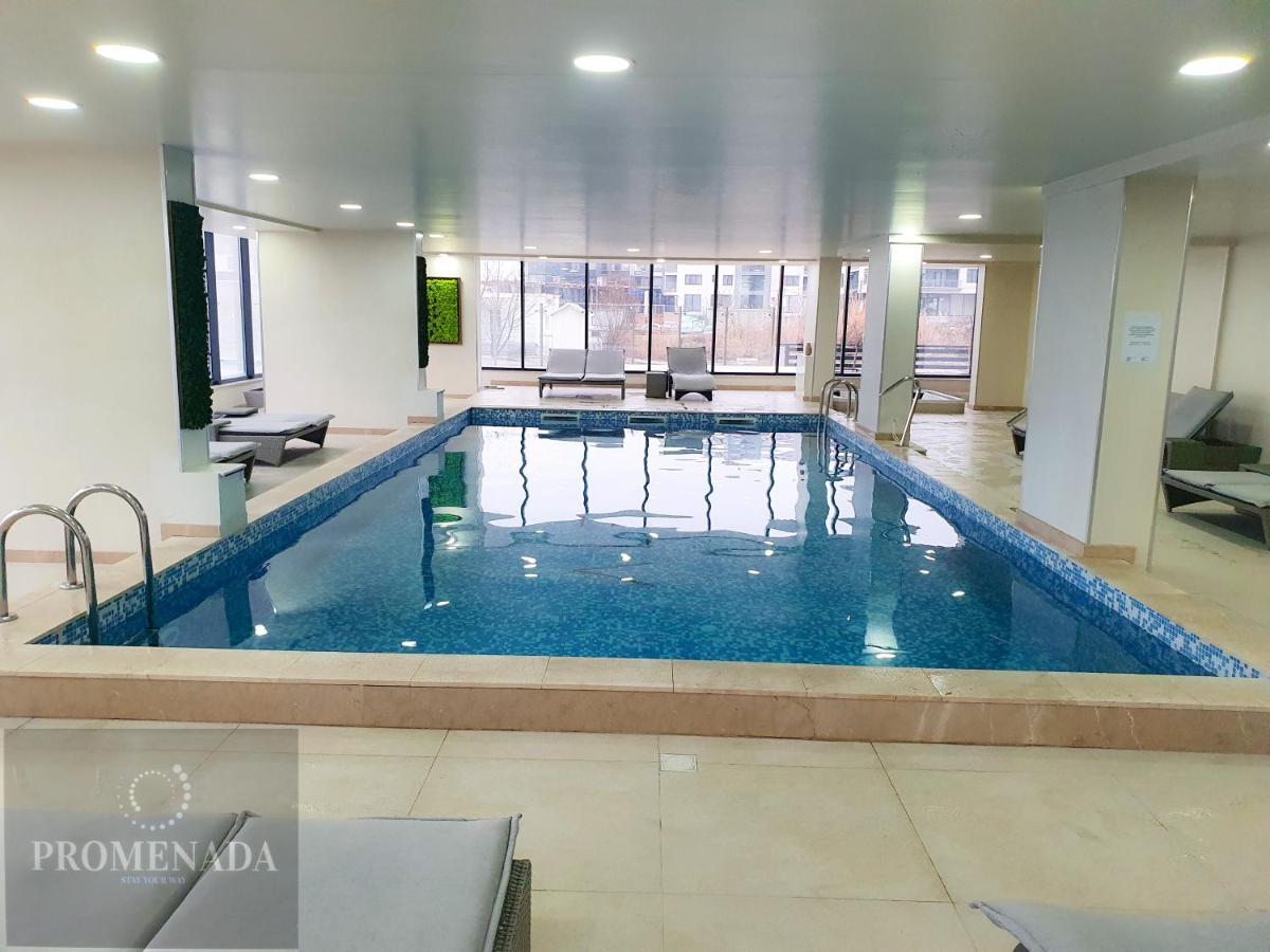 Sunfest Aparthotel Pool & Spa Mamaia Nord Năvodari Buitenkant foto