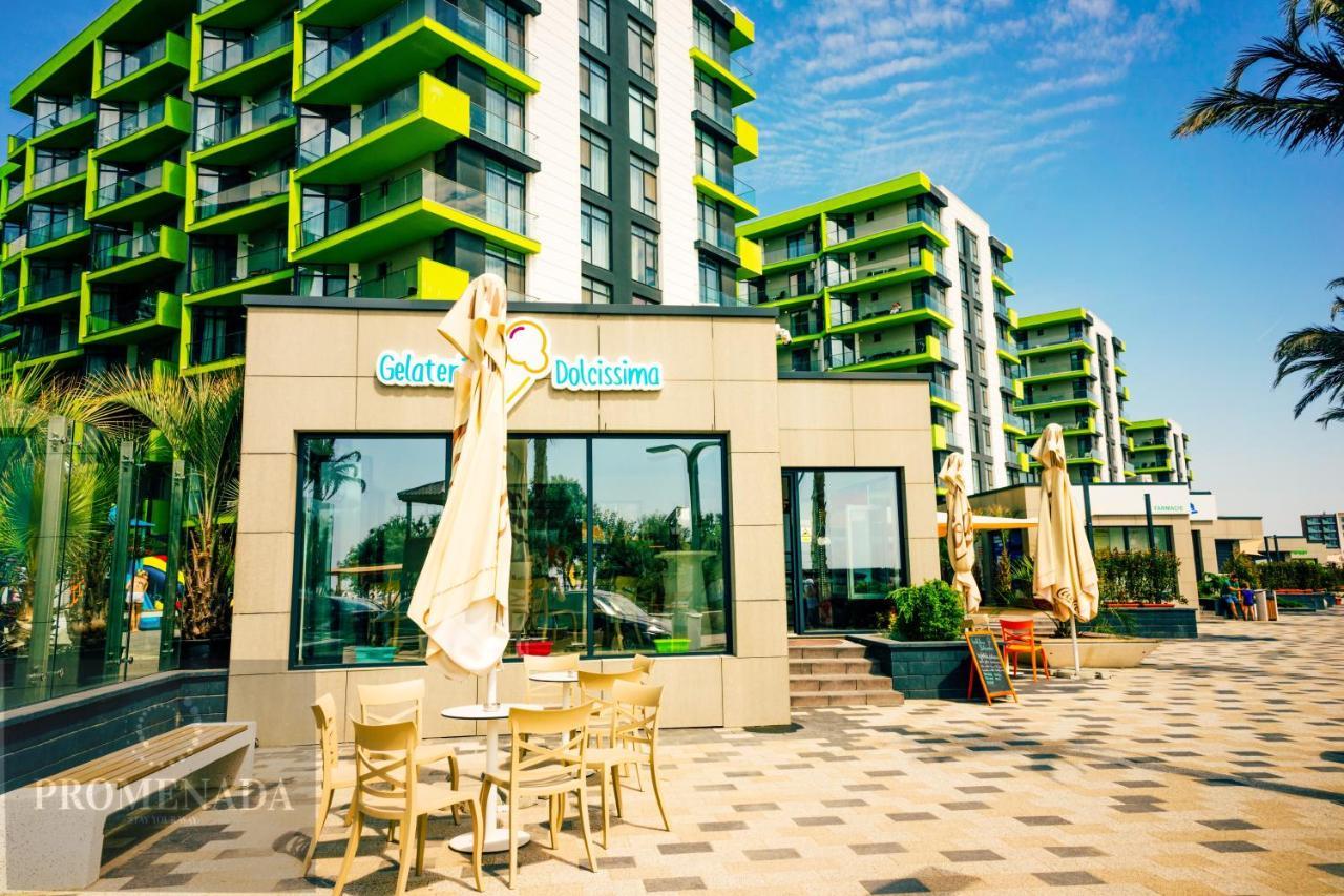 Sunfest Aparthotel Pool & Spa Mamaia Nord Năvodari Buitenkant foto